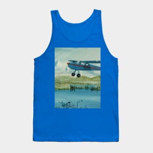 Flying over Alaska Tank Top